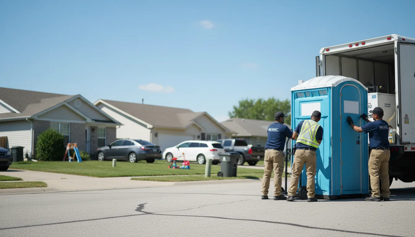 Standard Porta Potty Rentals in Springbrook, WI near me